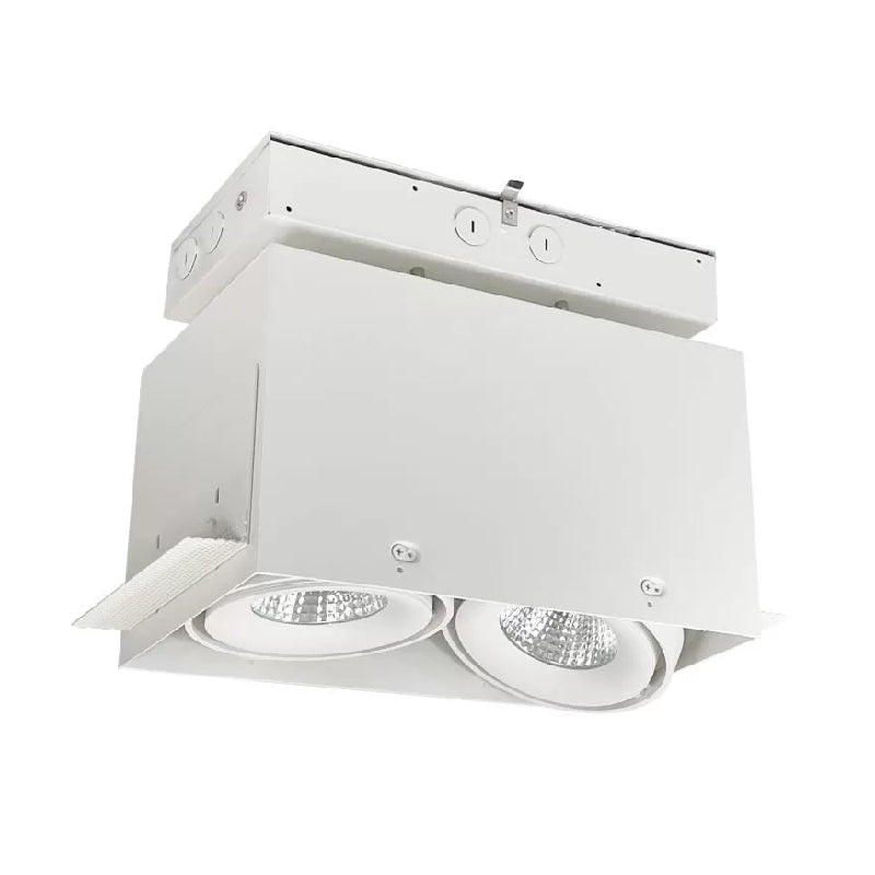 Nora NMRTLG-12 Trimless Two Head LED Multiple Lighting System 0-10 Dimming, 120-277V
