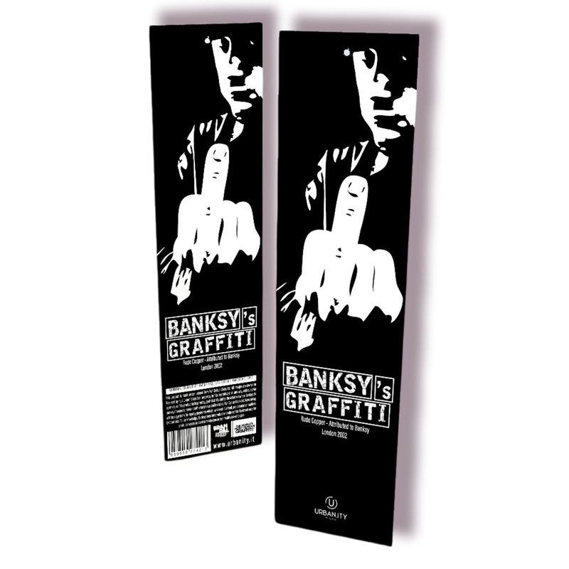 Banksy bookmark Rude Copper