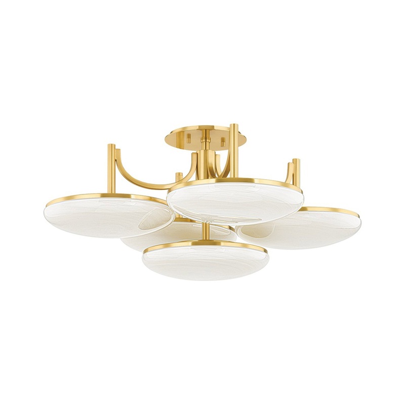 Bregman LED Semi Flush Mount Ceiling Light