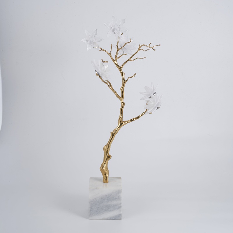 Home Decor Sana Selenite Flower Tree