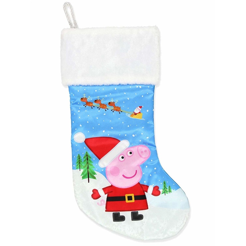 Kurt Adler Peppa Pig Printed Stocking, 19″