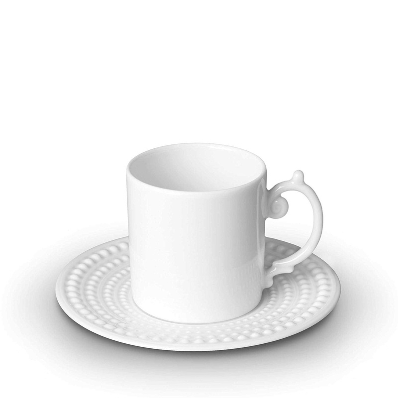 L’objet Perlee Espresso Cup and Saucer