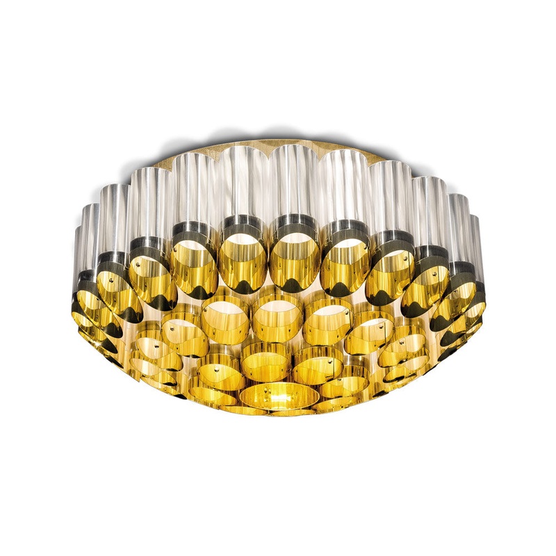 Odeon Semi-Flush Mount Ceiling Light