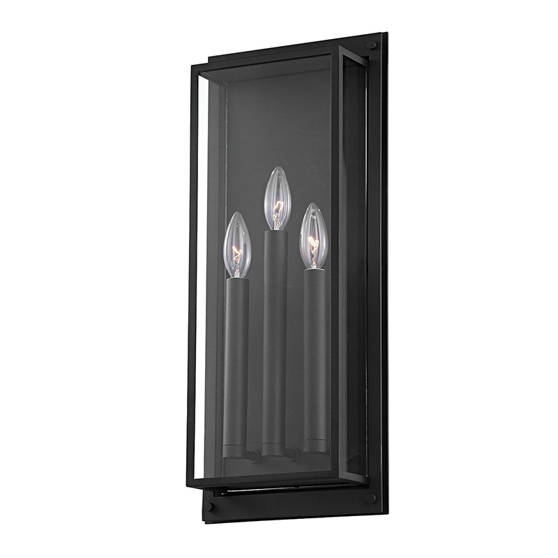 Troy B9103 Winslow 3-lt 22″ Tall Outdoor Wall Sconce