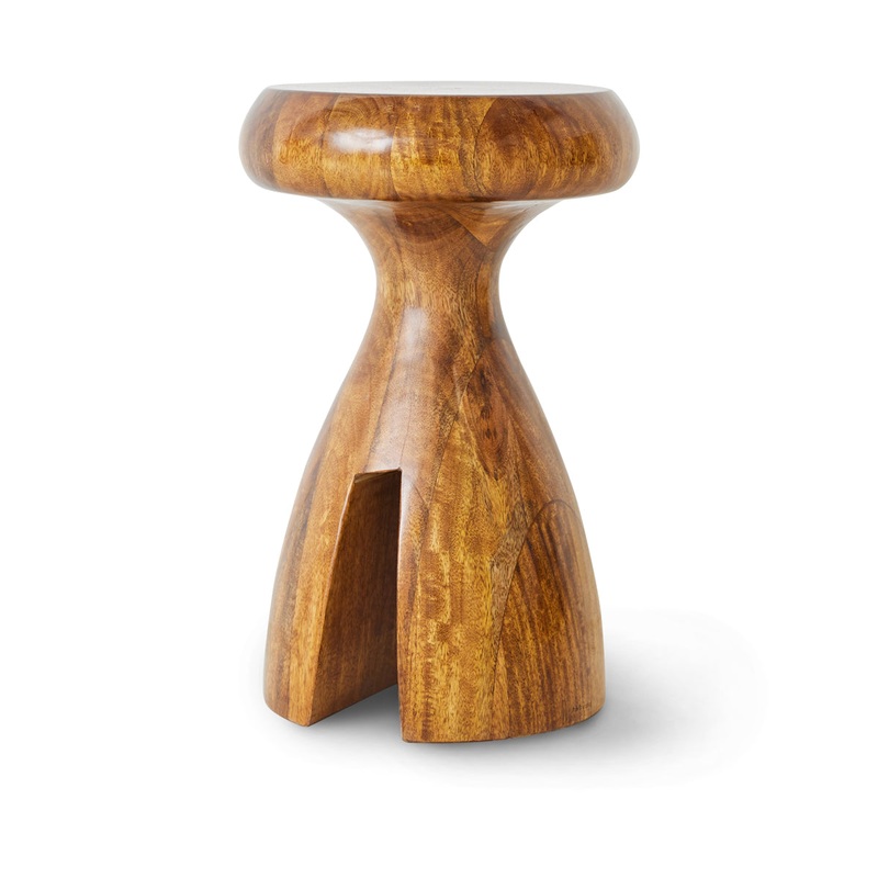 Wooden Stool Chestnut