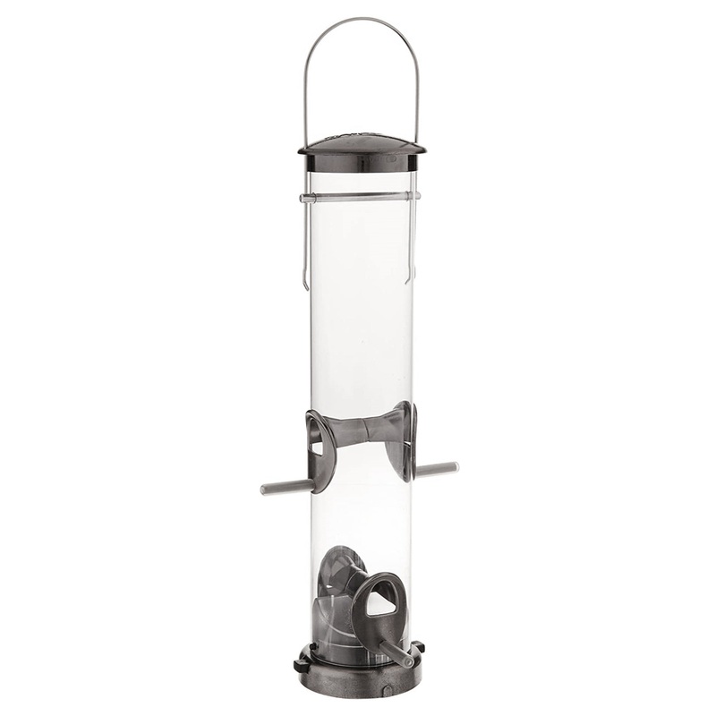 Aspects Quick-Clean Seed Tubes, Brushed Nickel, Medium –  4 Ports