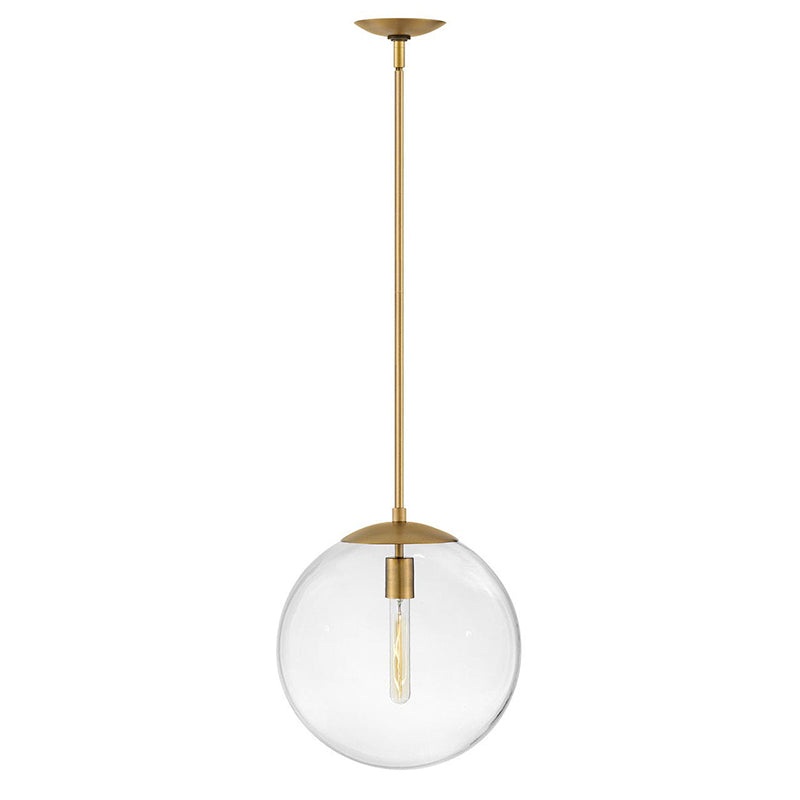 Hinkley 3744 Warby 1-lt 14″ LED Medium Orb Pendant