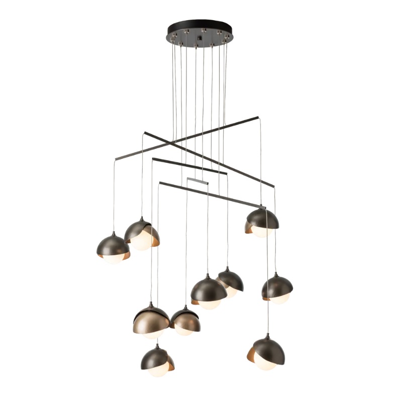 Hubbardton Forge 131155 Brooklyn 10-lt 38″ LED Pendant