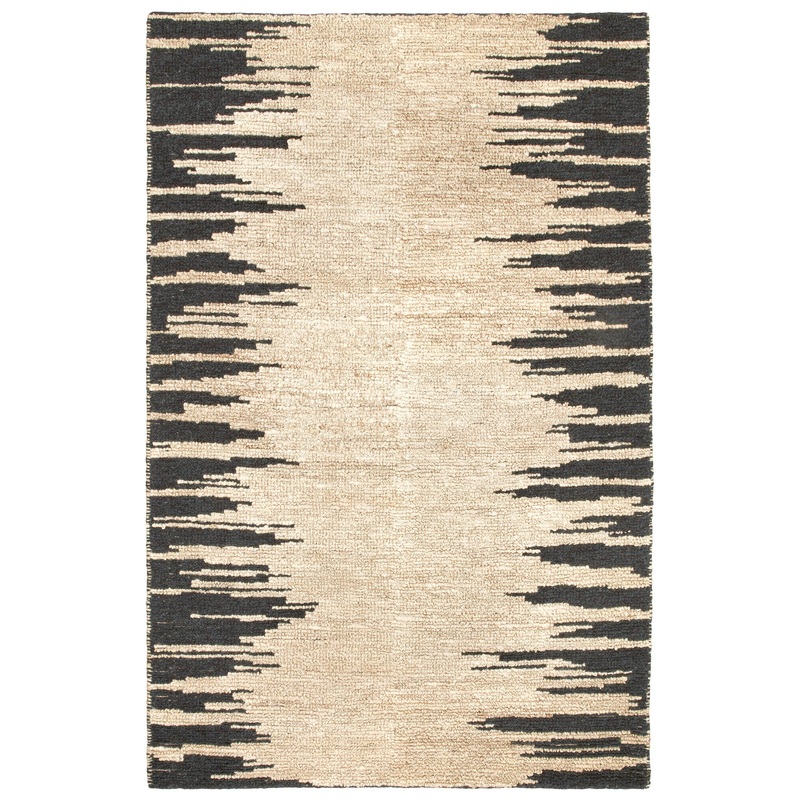 Moss Handwoven Jute Rug | Metal