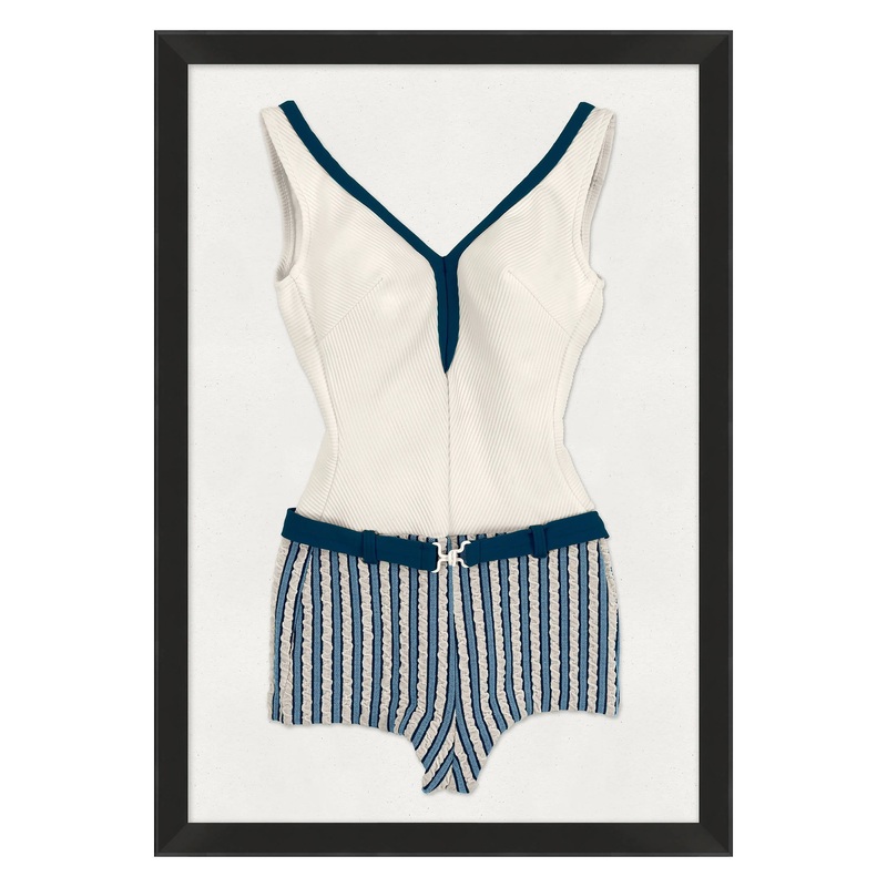 Swim Wall Art | White