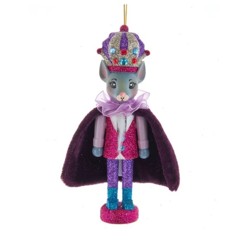 Kurt Adler Ornament For Christmas Tree, Hollywood Nutcrackers, Mouse King