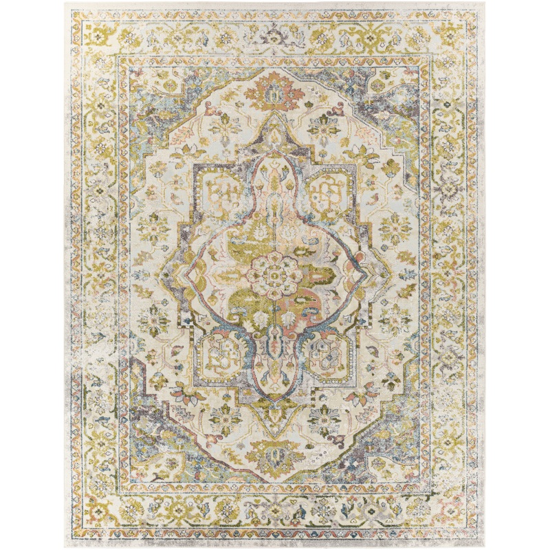 New Mexico 26436 Machine Woven Synthetic Blend Indoor Area Rug by Surya Rugs