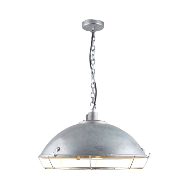 Steel Working Pendant Light
