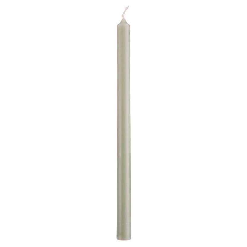 Taper Candle Dusty Green :1.3 H:20