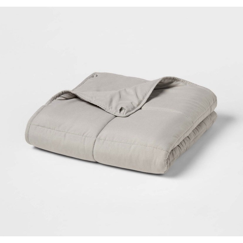 72″x48″ 12lbs Weighted Blanket – Gray