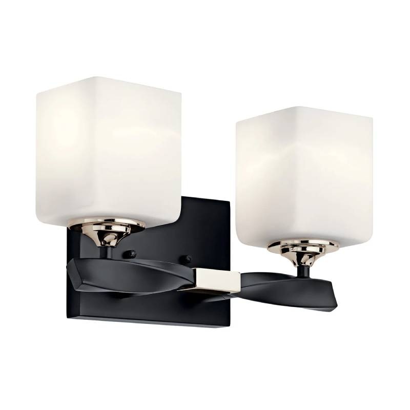 Kichler 55001 Marette 2-lt 14″ Vanity Light