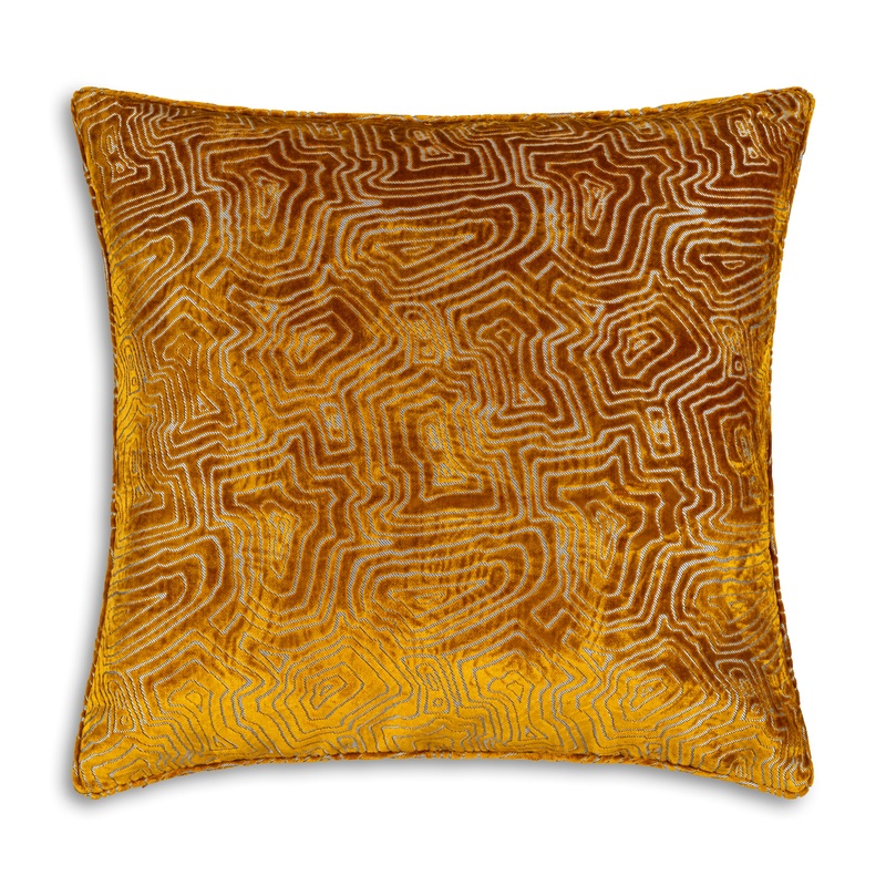 Nala Geometric Mustard Pillow