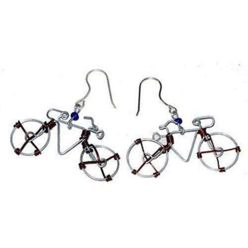 Wire Bicycle Earrings – Creative Alternatives