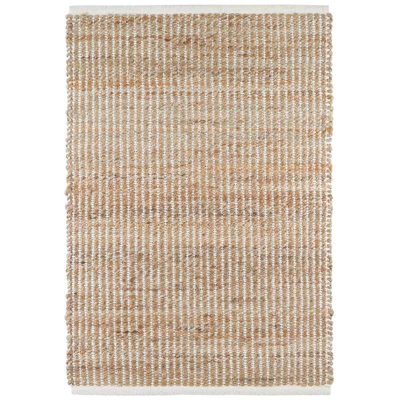 Gridwork Handwoven Jute Rug | Ivory