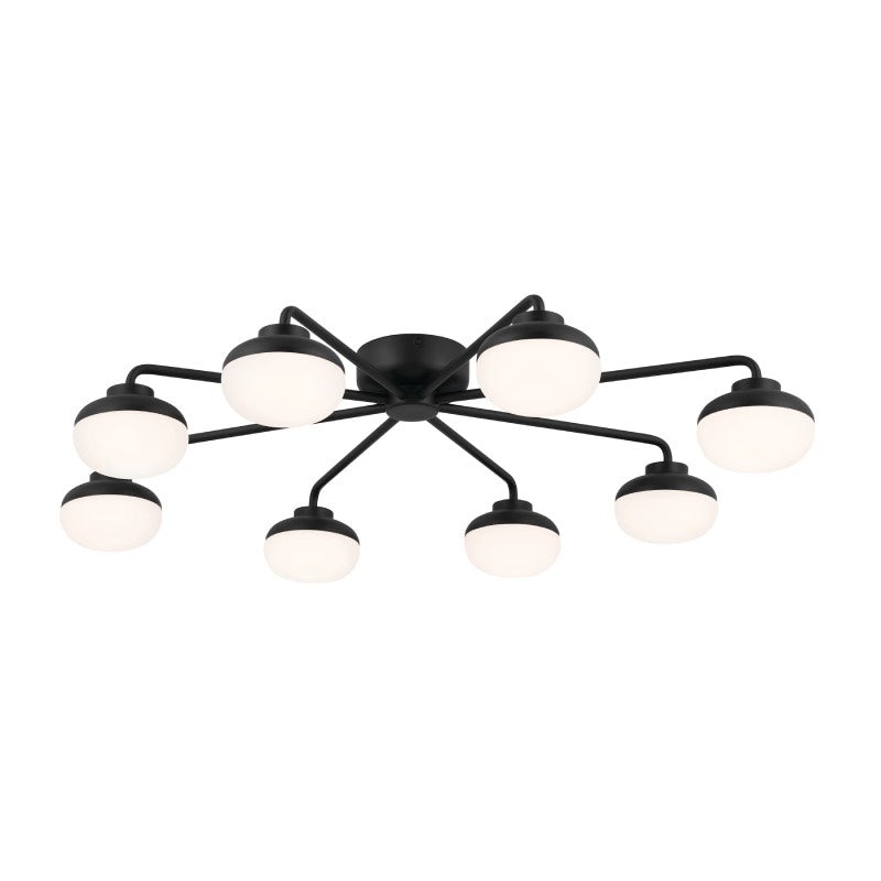 Kichler 52608 Remy 8-lt 41″ LED Semi Flush