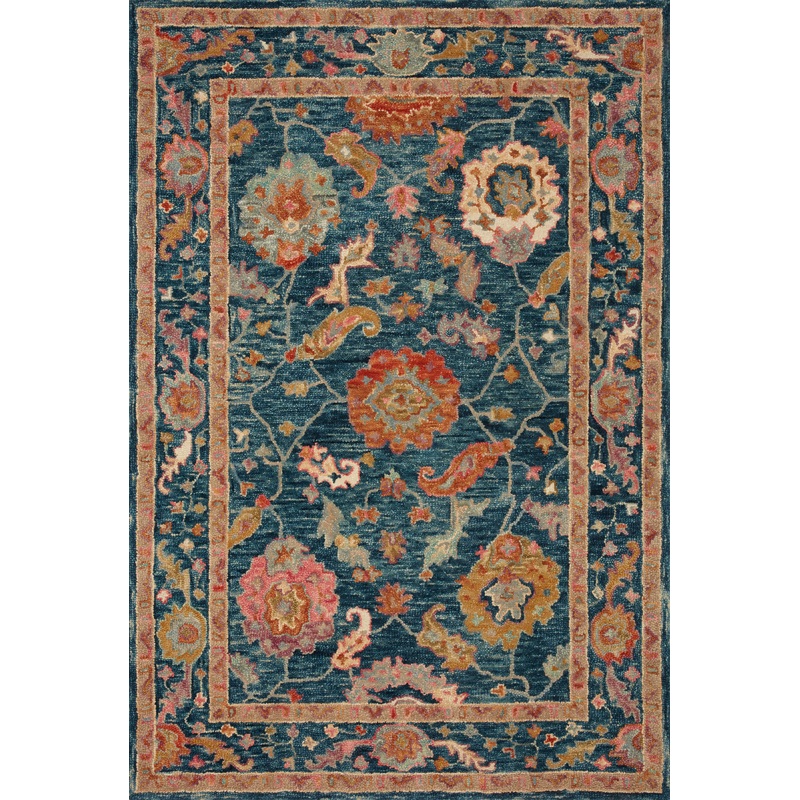 Loloi Padma Rug | Marine / Multi