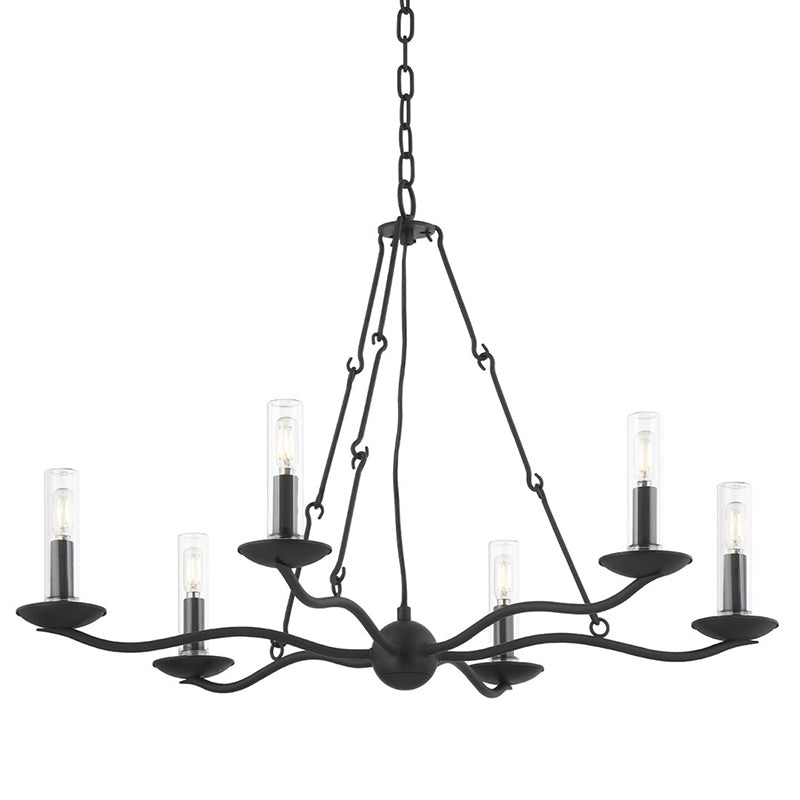 Troy F6307 Sawyer 6-lt 36″ Chandelier