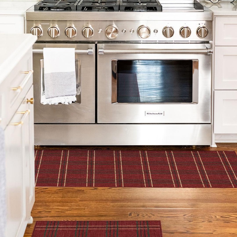 Abby FloorFlat | Red – Premium Vinyl Mat
