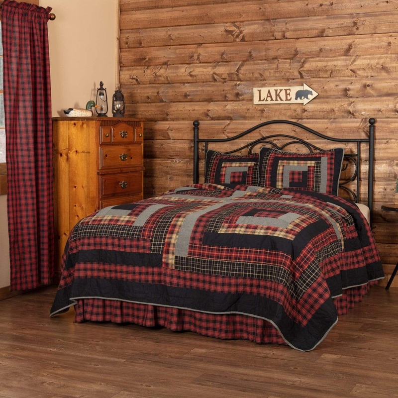 Cumberland Queen Quilt Set; 1-Quilt 90Wx90L w/2 Shams 21×27