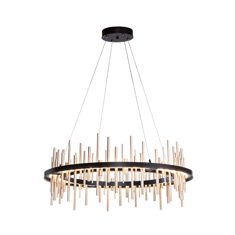 Hubbardton Forge Cityscape Circular 139910 38″ LED Pendant