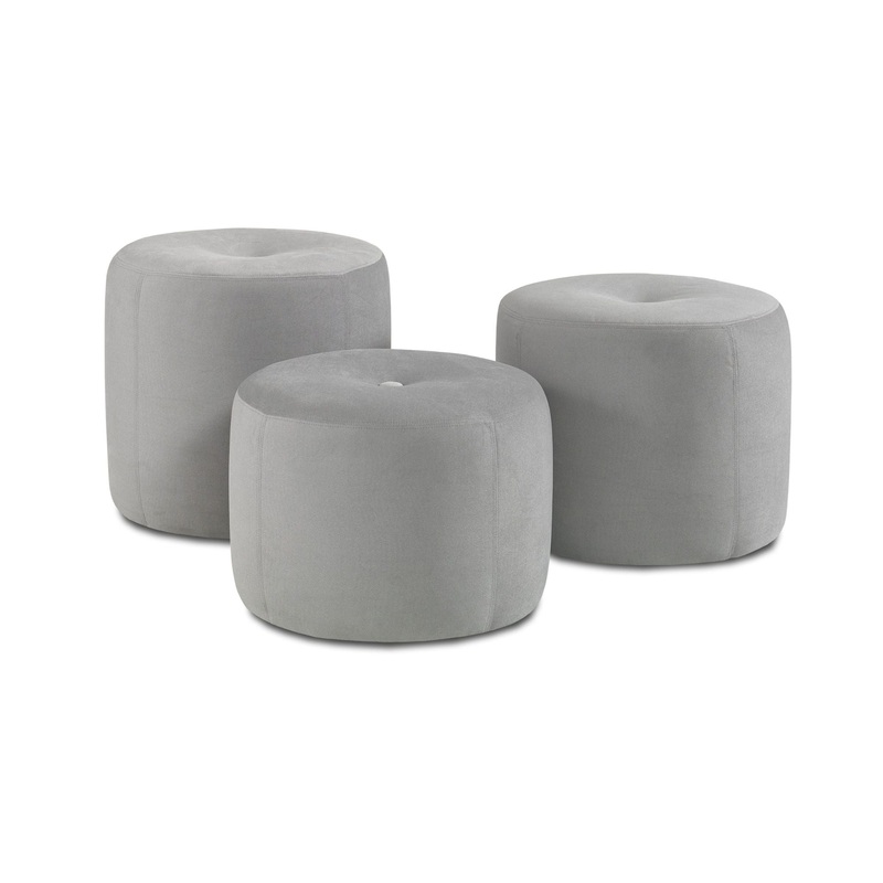 Precedent Mia Caster Keg Ottoman