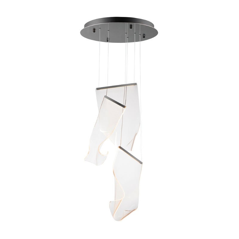 ET2 E24874 Rinkle 3-lt 16″ LED Pendant