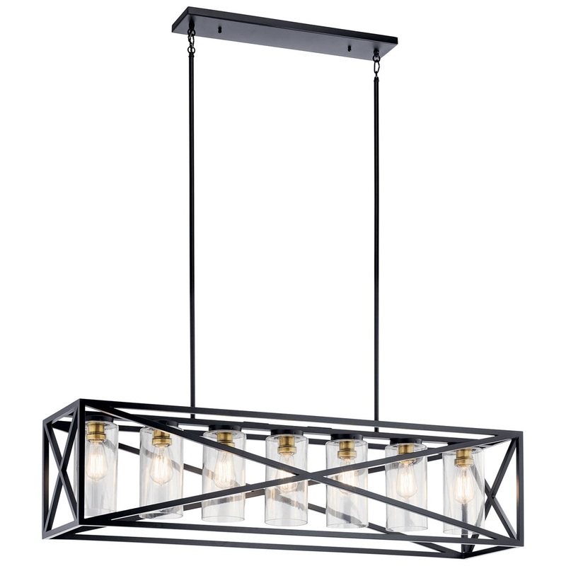 Kichler 44082 Moorgate 7-lt 48″ Linear Chandelier