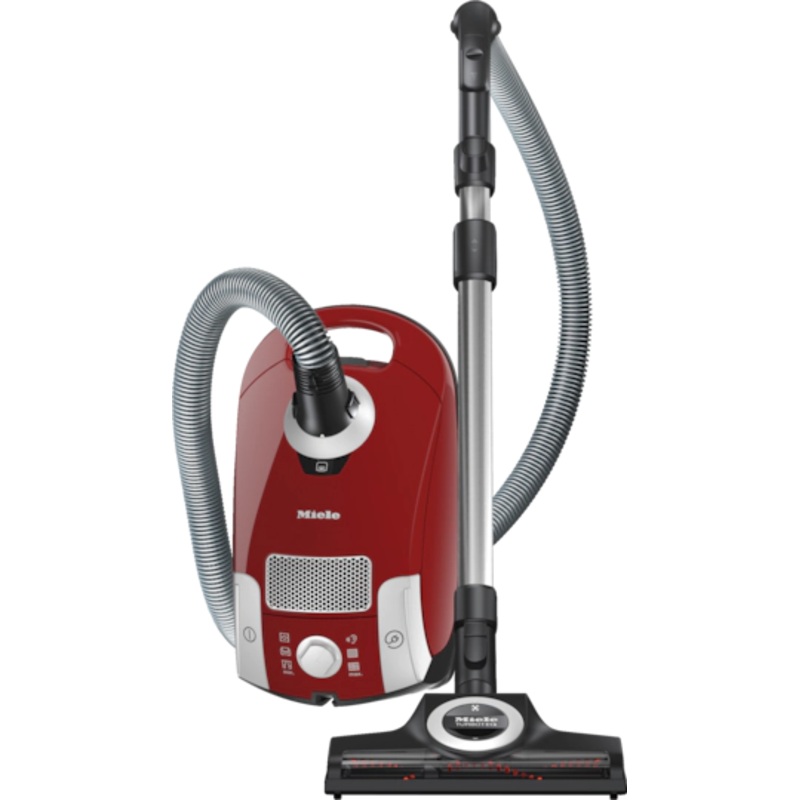 Miele Compact C1 Home Care Powerline Turbo Vacuum SCAO3, Red