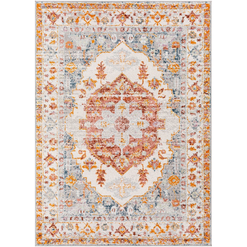 New Mexico 29131 Machine Woven Synthetic Blend Indoor Area Rug by Surya Rugs