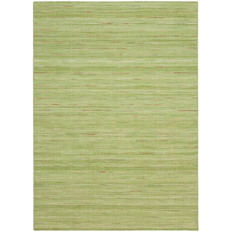 Nourison Interweave 5’3″ x 7’3″ Green Modern Indoor Rug