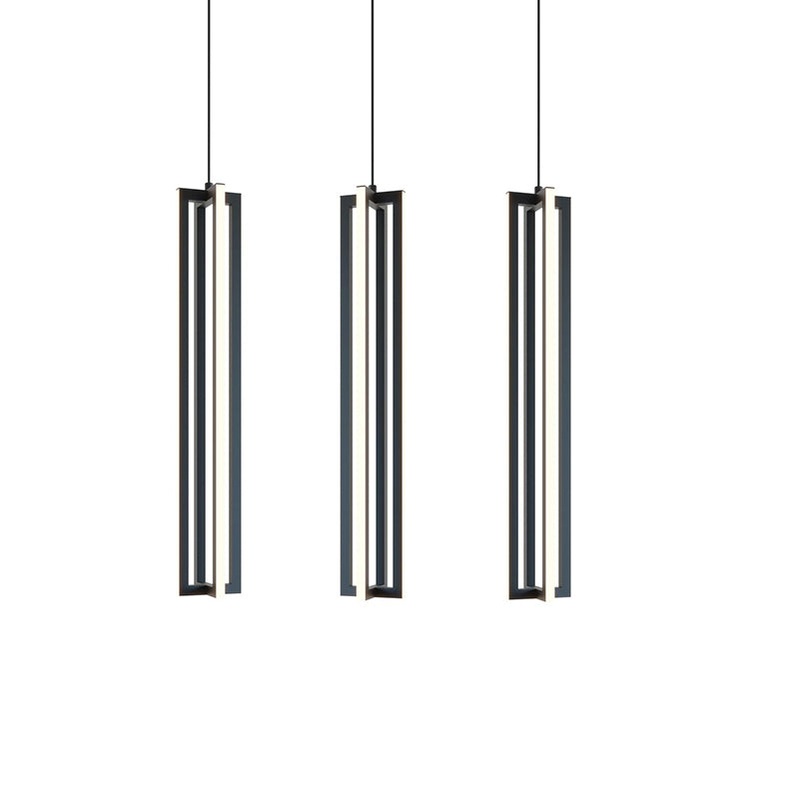 AFX CSSP24L30D1LNR3 CSSP Series Cass 3-lt 36″ LED Small Linear Pendant