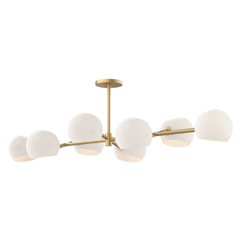 Alora Mood LP548848 Willow 8-lt 48″ Linear Pendant