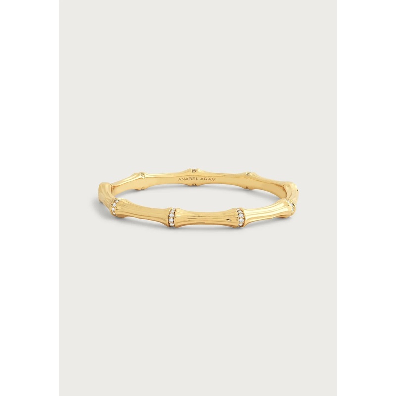 Anabel Aram Bamboo Hinged Bangle