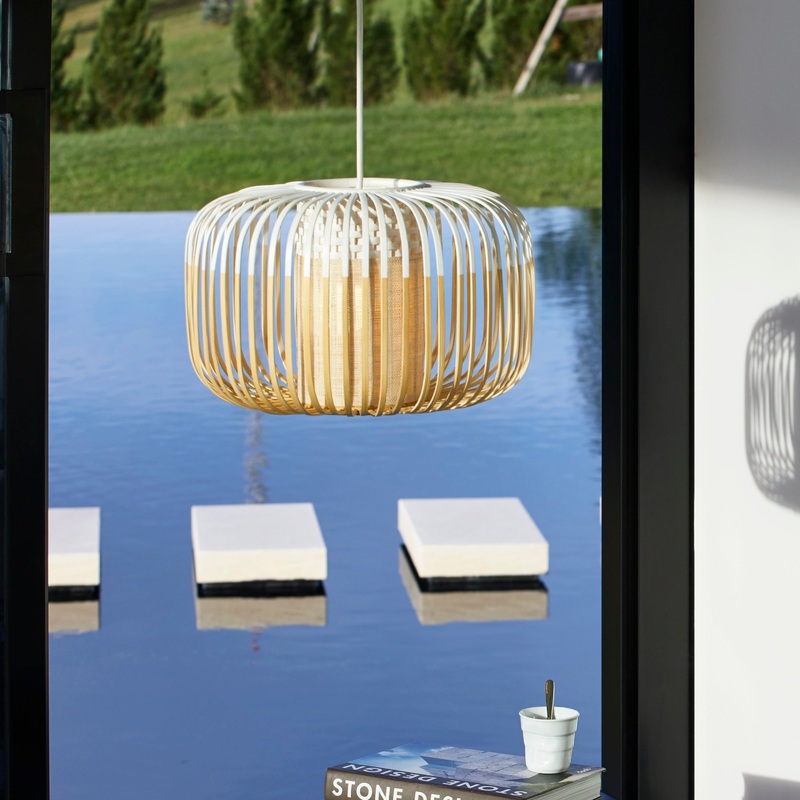 Forestier Bamboo Outdoor Pendant Lamp