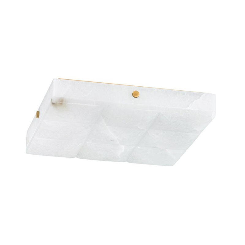 Gypsum LED Flush Mount Ceiling Light
