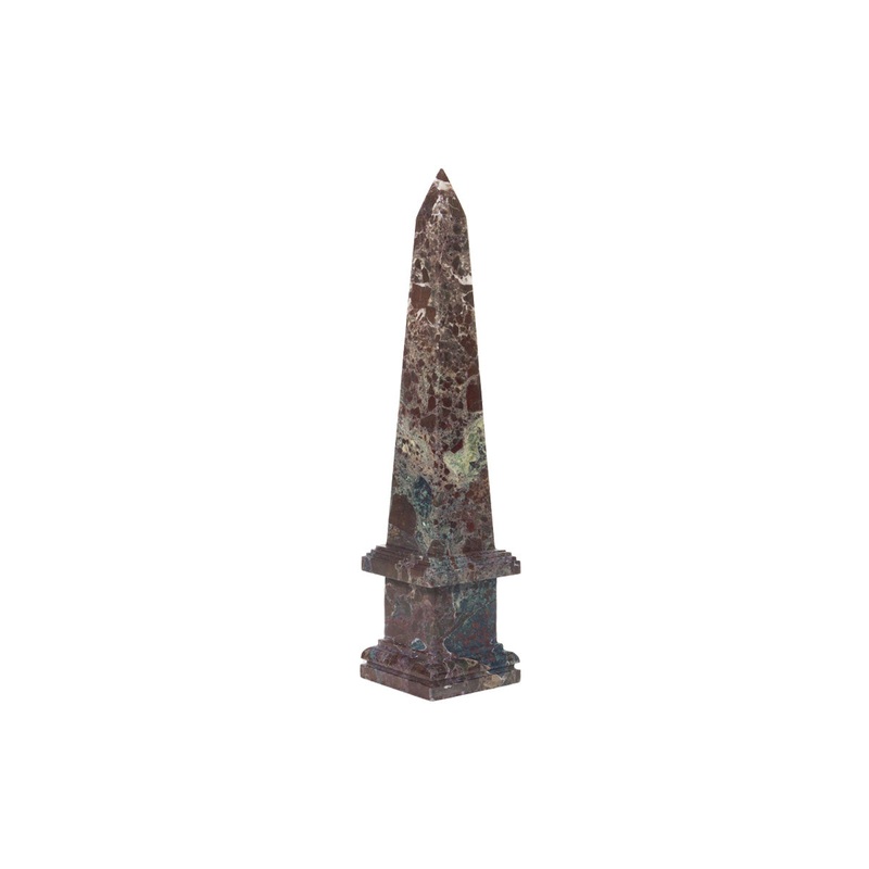 MARBLE OBELISK | Rosso Levanto