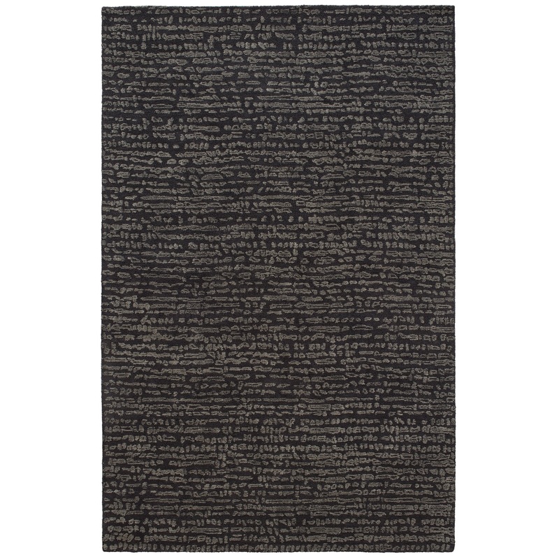 Mina Tufted Wool Custom Rug | Metal