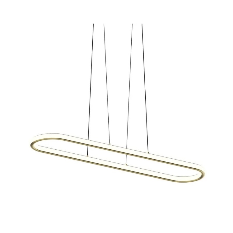 Sonneman 2242 Luna 2-lt 50″ LED Racetrack Pendant