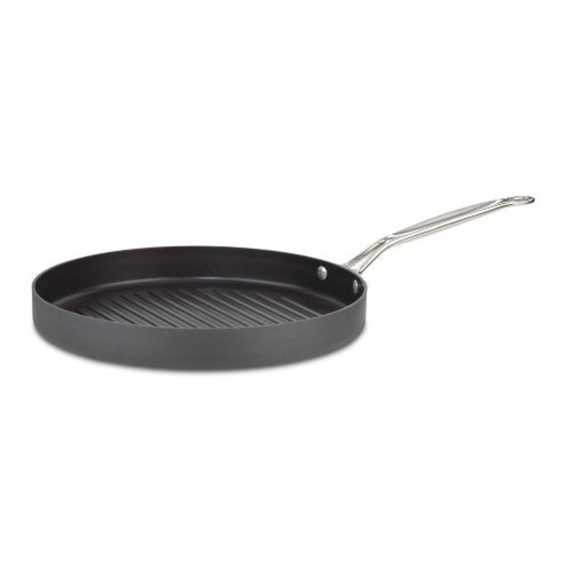 Cuisinart 630-30 Chef’s Classic Nonstick Hard-Anodized 12-Inch Round Grill Pan