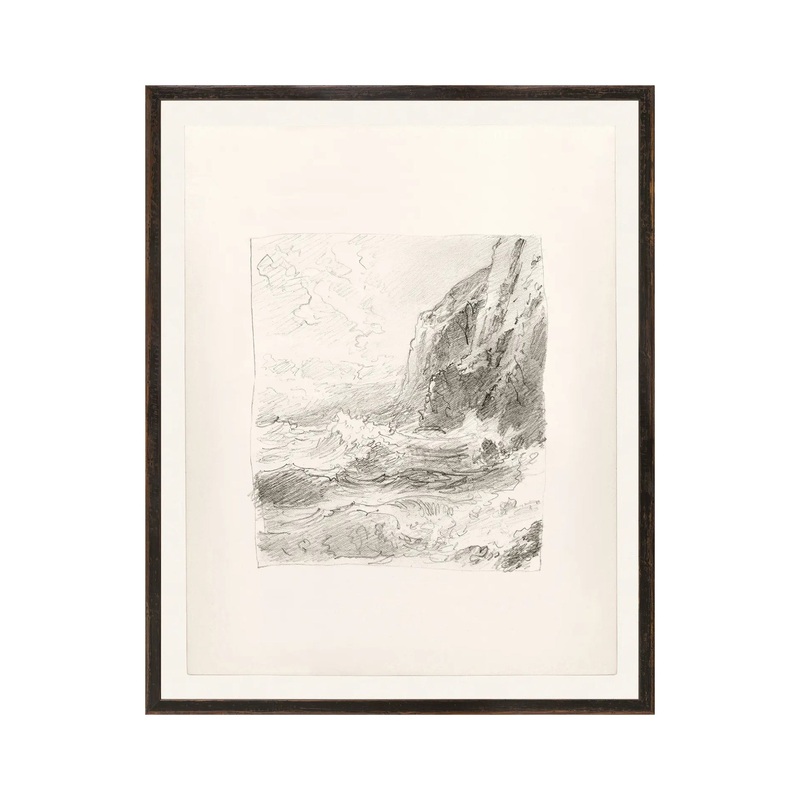 “High Cliff” Framed Art Print