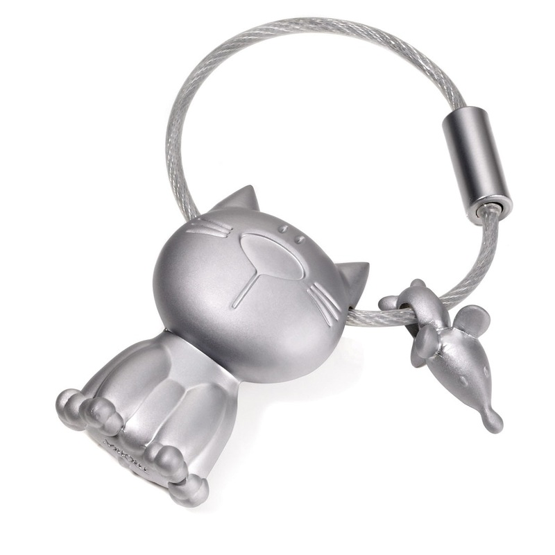 Keyring Kat + Mouse
