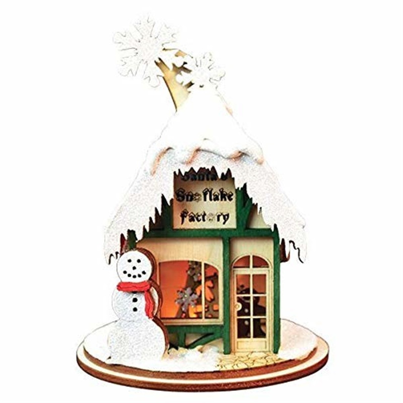 Old World Christmas Santa’s Snowflake Factory Ornament