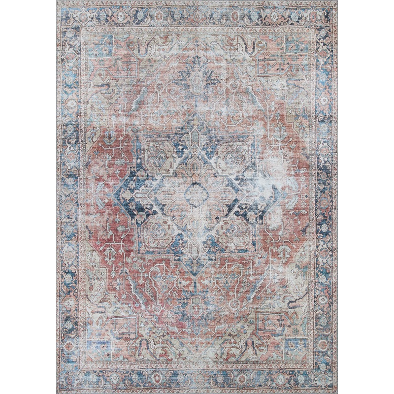 PASHA 5085 Digitally Printed Synthetic Blend INDOOR Area Rug By Couristan Rugs