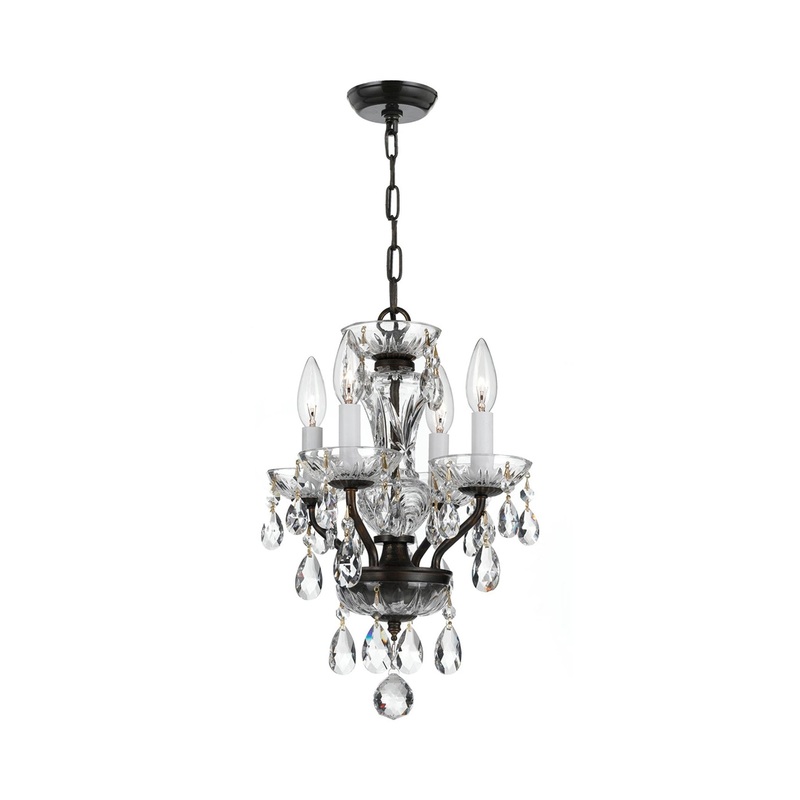 Traditional Crystal Mini Chandelier