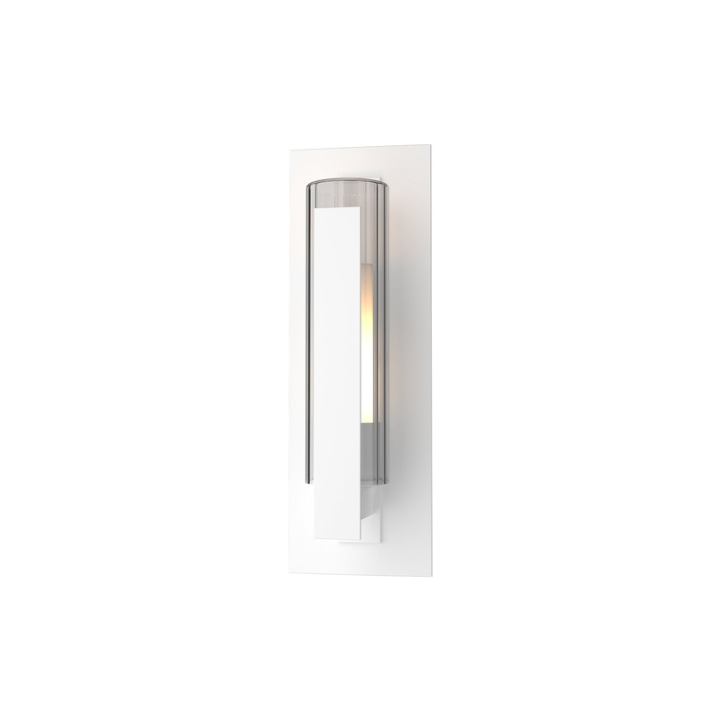 Vertical Bar Outdoor Fluted Glass Wall Light